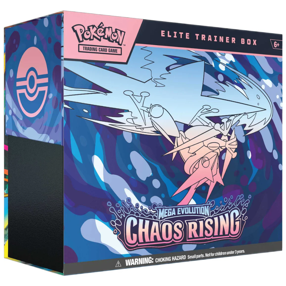 Pokémon Trading Card Game (TCG): Mega Evolution Chaos Rising Elite Trainer Box