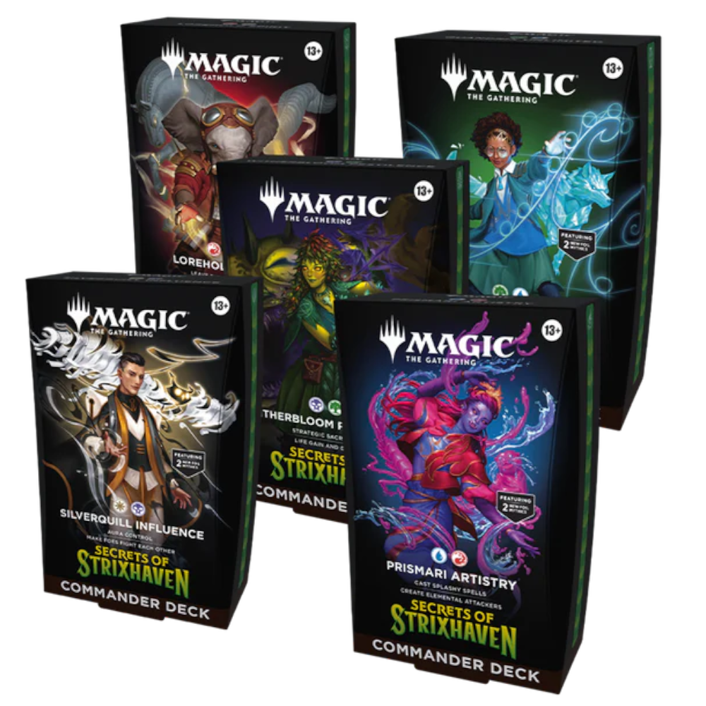 Magic: The Gathering - Secrets of Strixhaven - Commander Decks