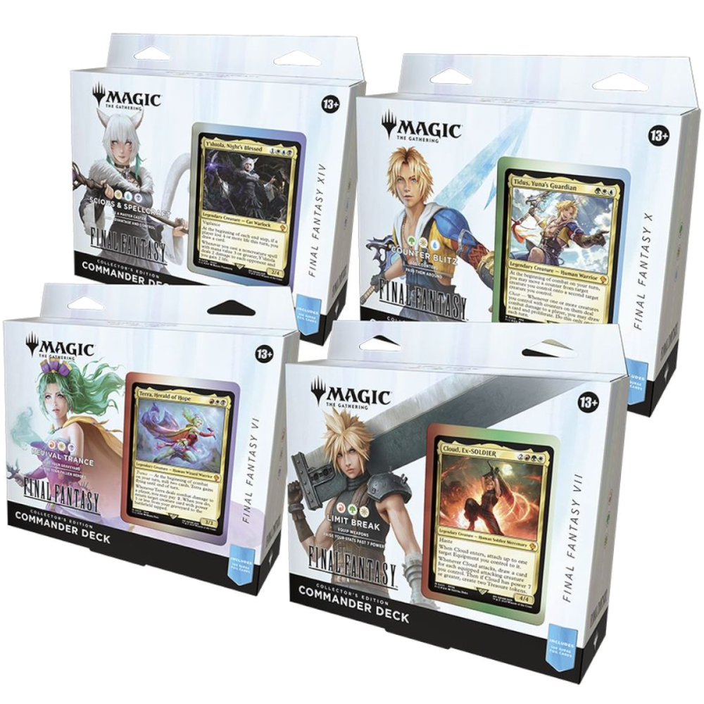 Magic The Gathering Final Fantasy Collector Commander Deck WEG