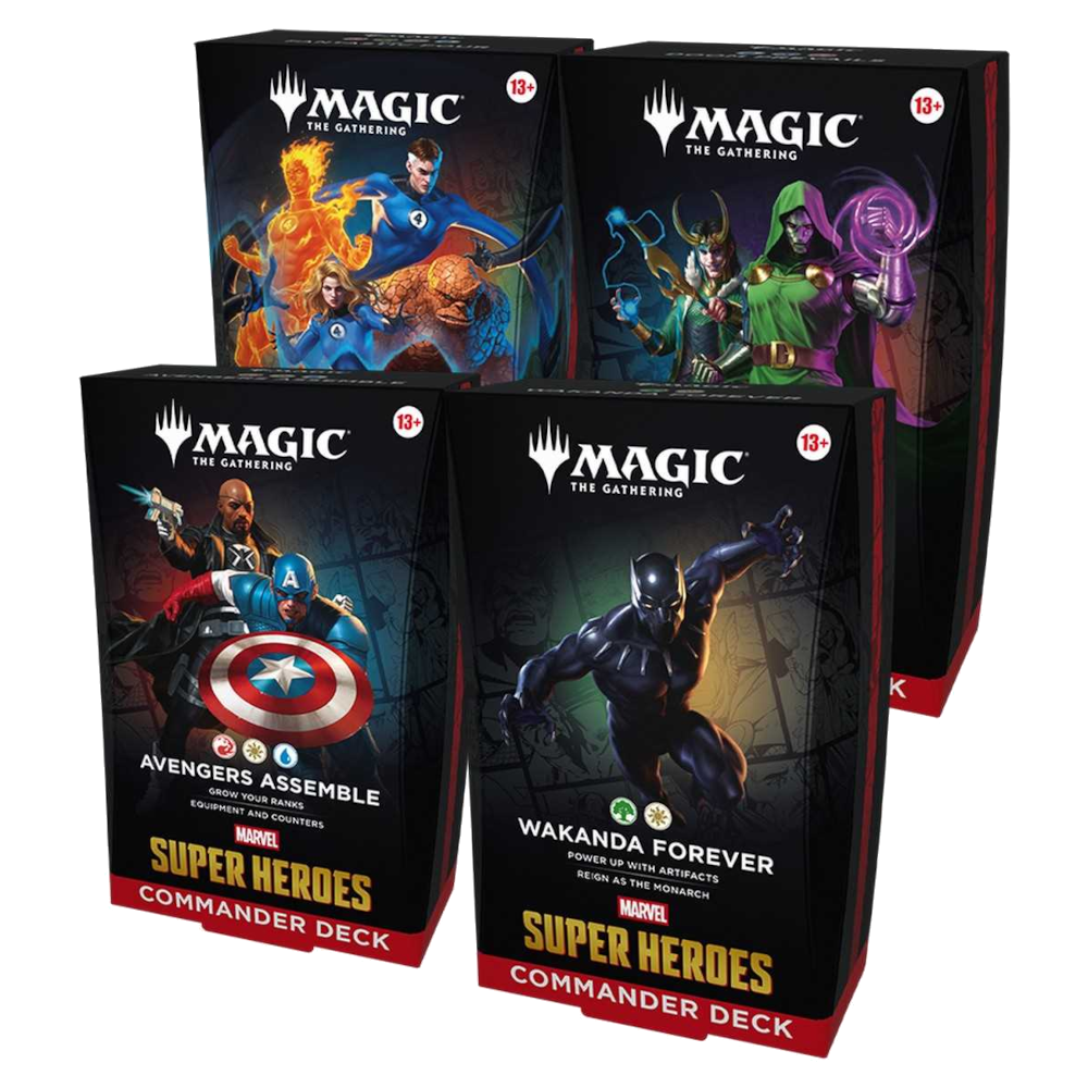 MTG: Marvel Super Heroes Commander Decks