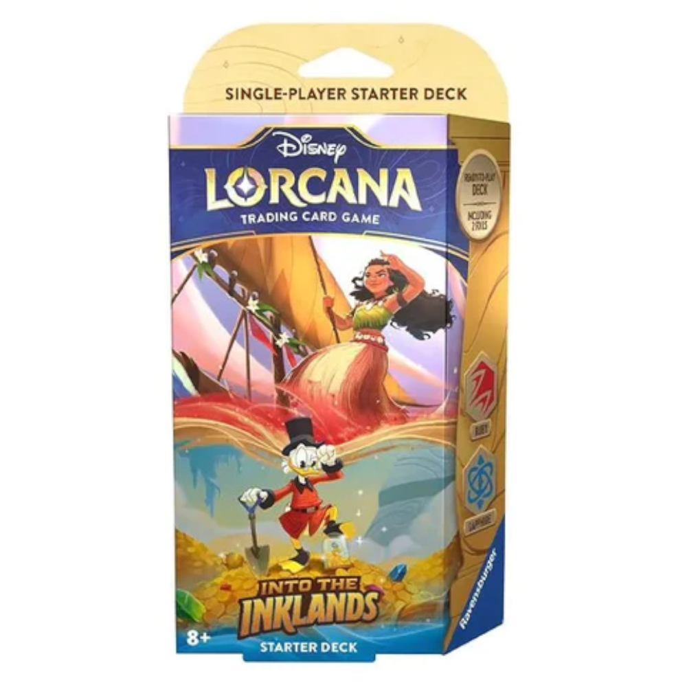 Lorcana Into the Inklands : Starter Deck: Moana and Scrooge McDuck *PREORDER*