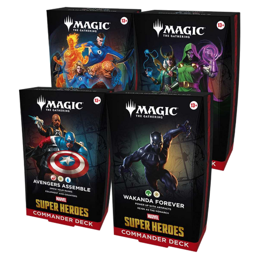 MTG: Marvel Super Heroes Commander Decks