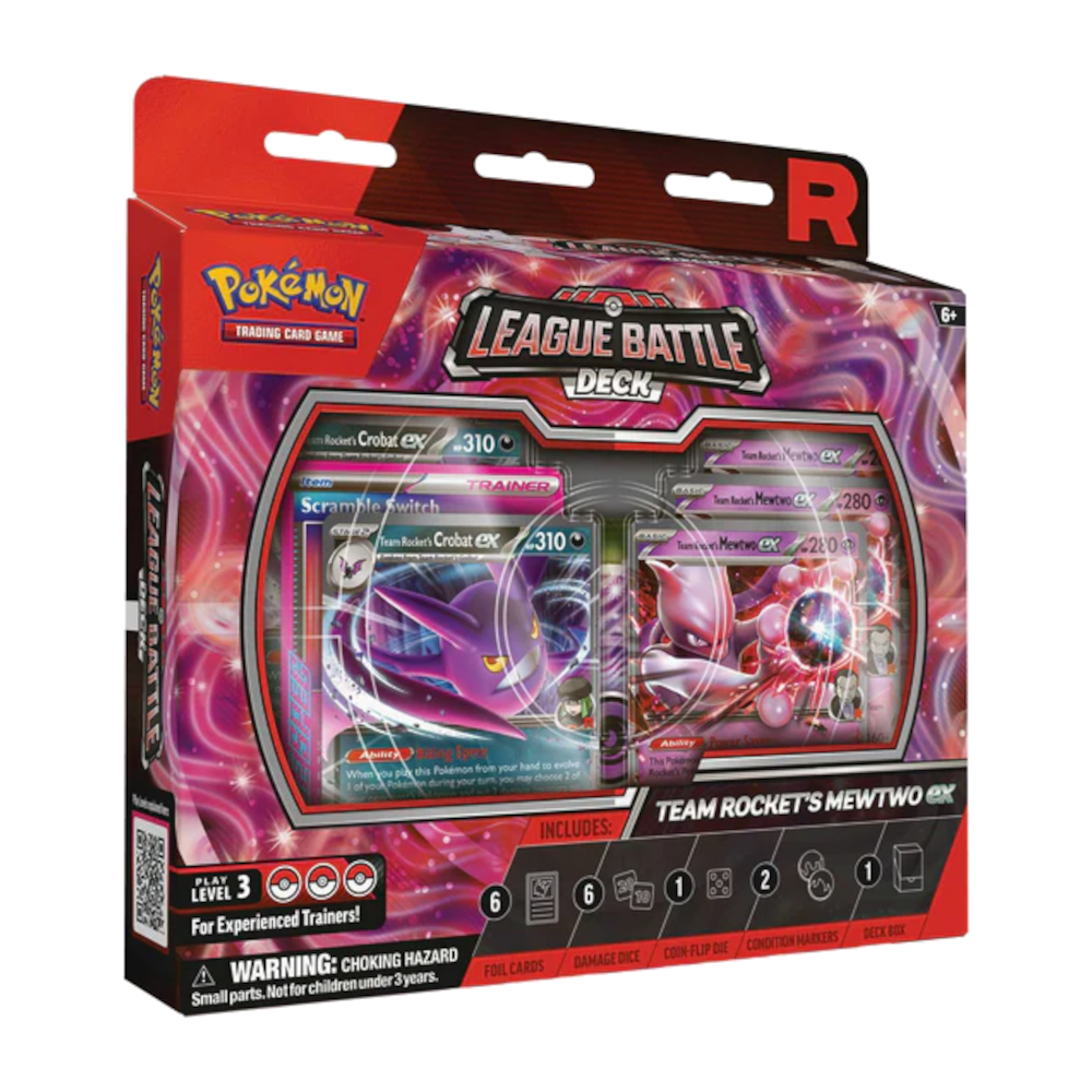 Pokémon TCG: Team Rocket's Mewtwo ex League Battle Deck