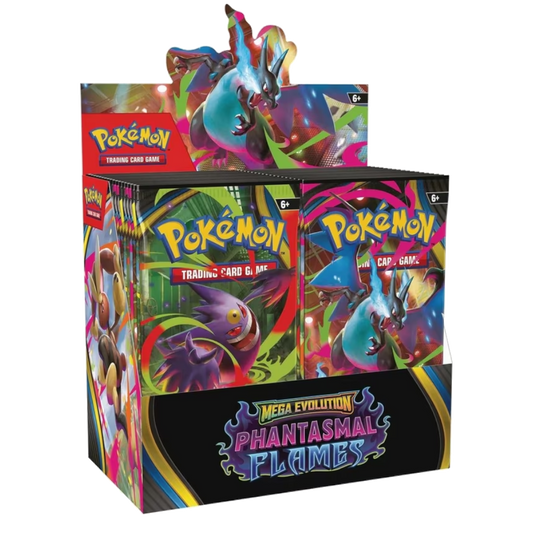 Pokemon TCG: Mega Evolution Phantasmal Flames - Booster Box *PRE ORDER*