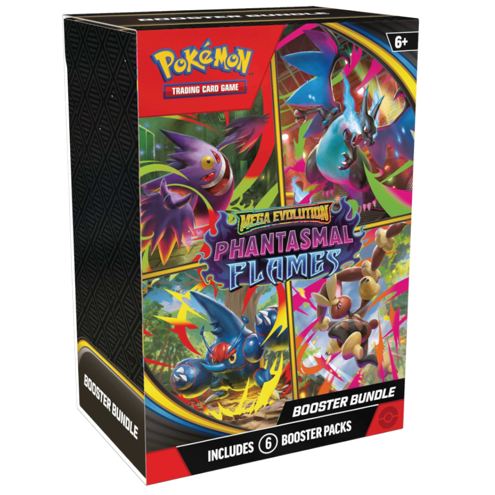 Pokemon TCG: Mega Evolution Phantasmal Flames - Booster Bundle