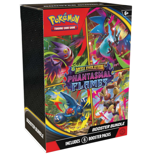 Pokemon TCG: Mega Evolution Phantasmal Flames - Booster Bundle