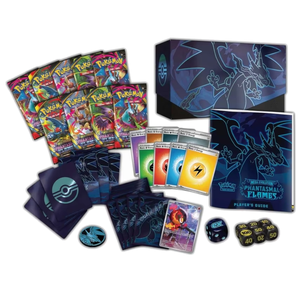 Pokemon TCG: Mega Evolution Phantasmal Flames - Elite Trainer Box