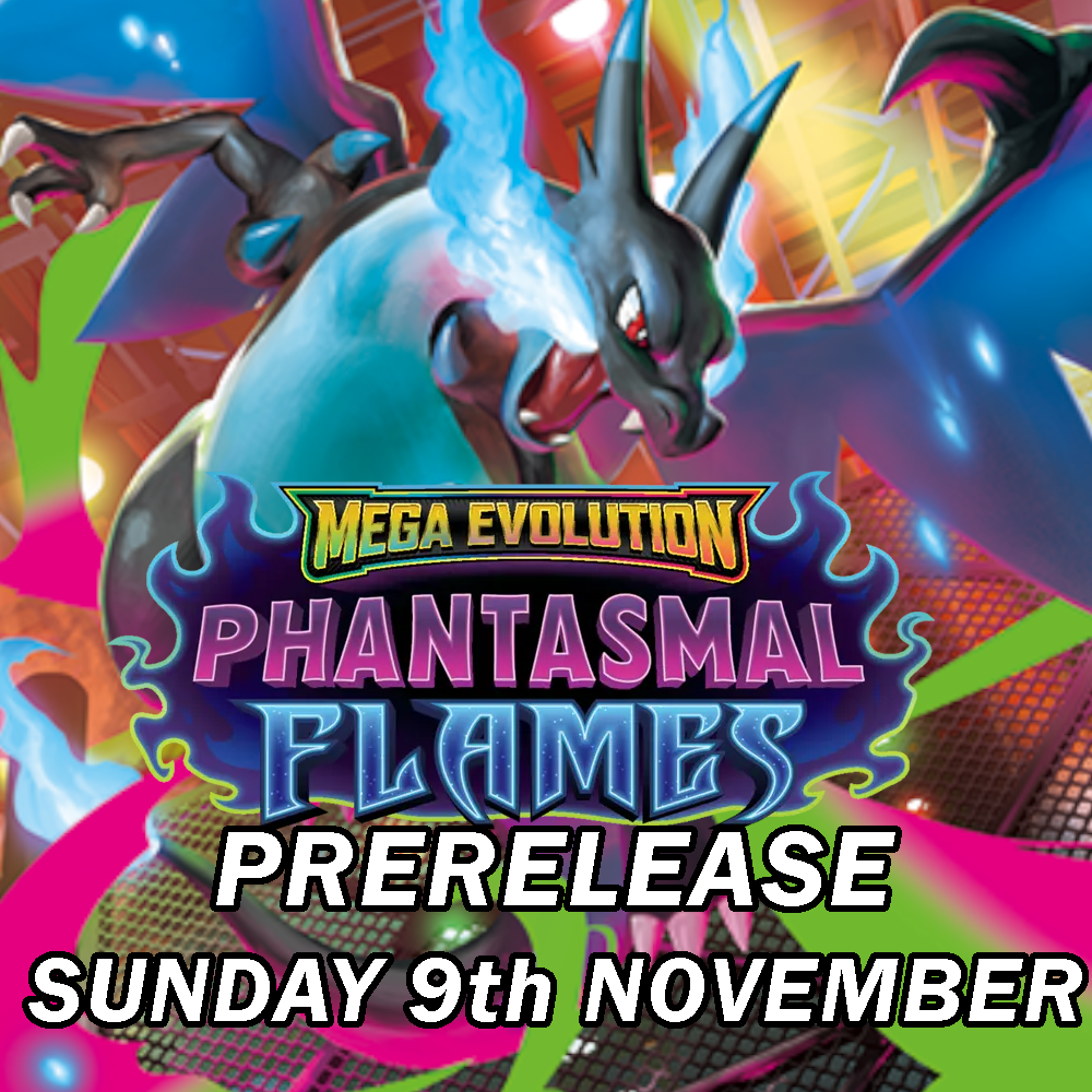 Pokemon TCG: Phantasmal Flames PreRelease - Sun 9th November 2025