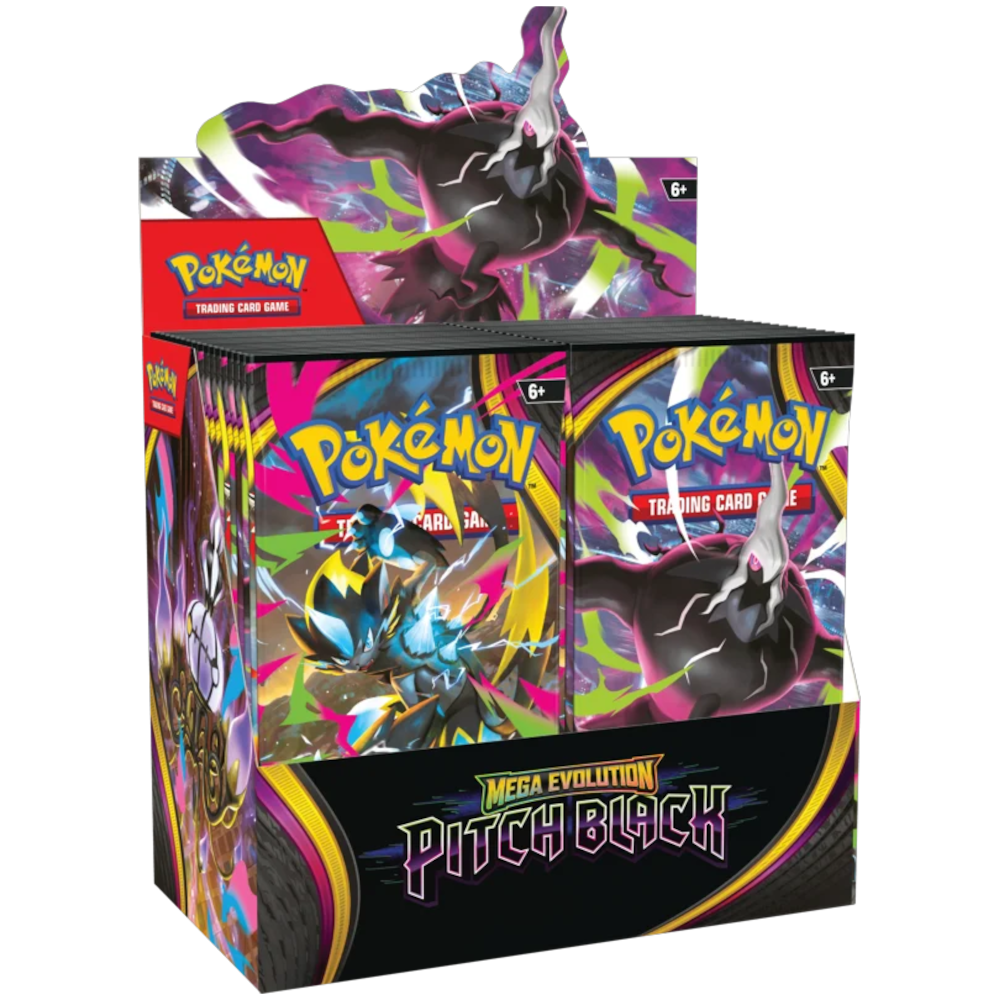Pokemon TCG: Mega Evolution Pitch Black - Booster Box *PRE ORDER*