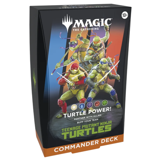 Teenage Mutant Ninja Turtles Commander Deck - Turtle Power! *PREORDER*