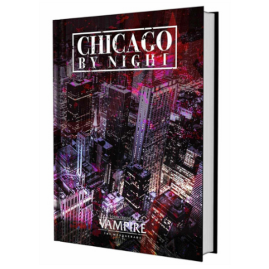 VAMPIRE: THE MASQUERADE 5TH EDITION RPG CHICAGO BY NIGHT SOURCEBOOK